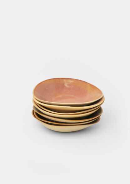 Coupelle artisanale en grès émaillé couleur noisette – collection LES MULTIPLES