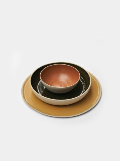 Set d'assiette noël céramique vaisselle artisanat paris