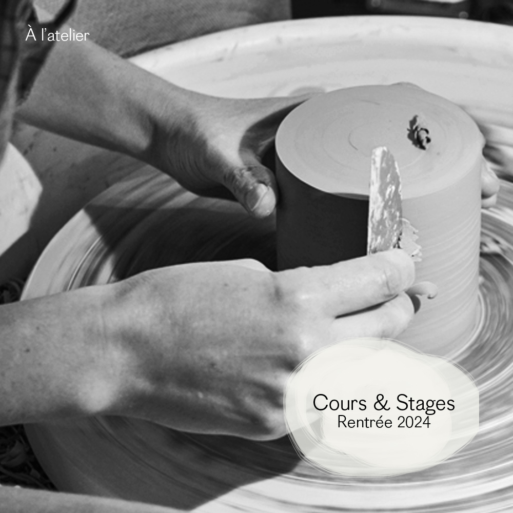 cours et stage tournage poterie potier artisanale technique céramique paris