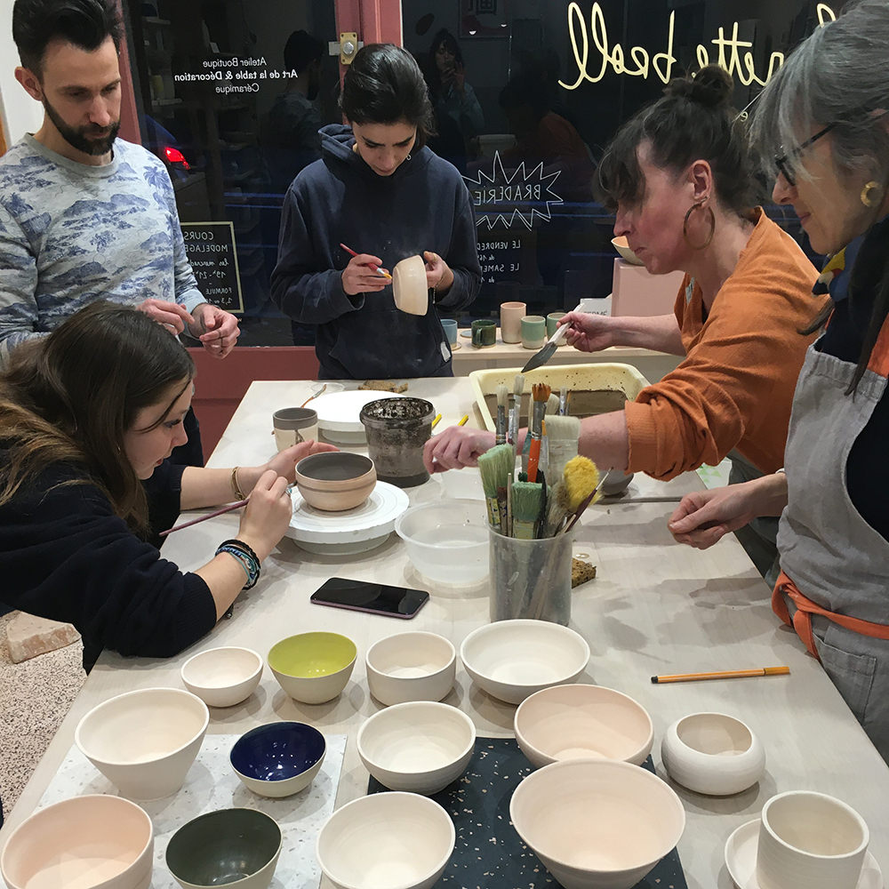 cours email cours de tournage ceramique poterie boutique atelier paris 20