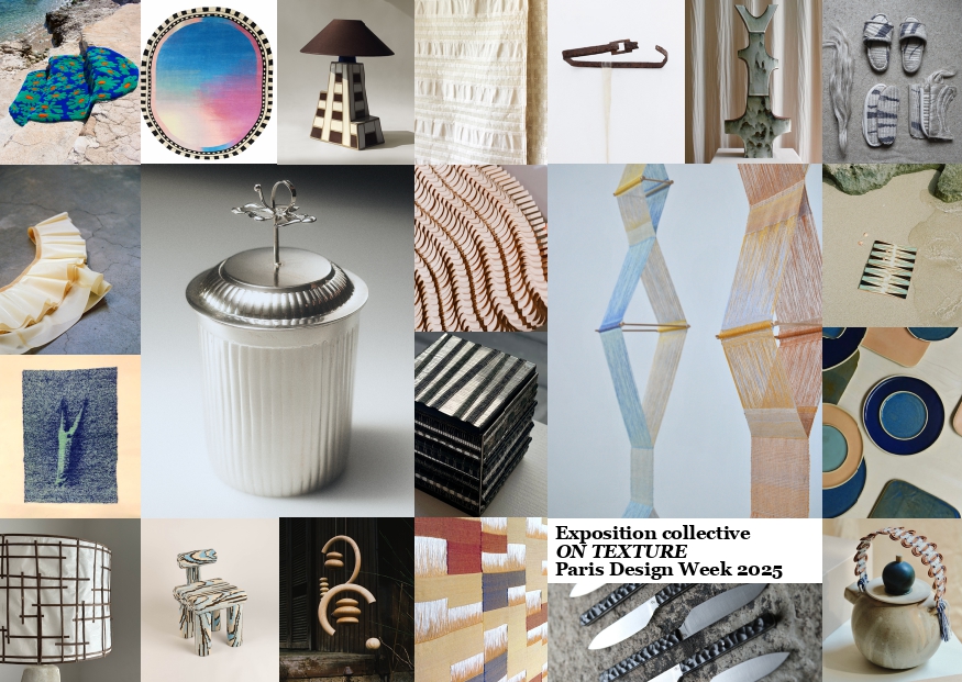 exposition On texture paris design week 2025