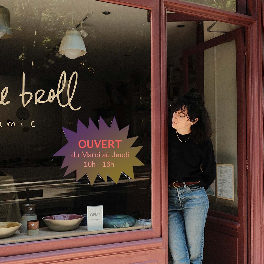 horaire atelier boutique céramique paris